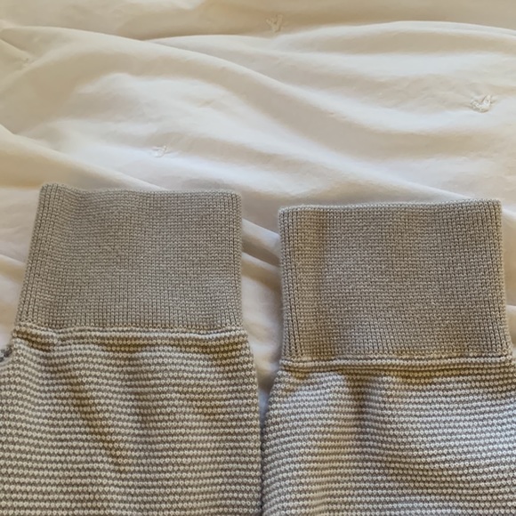 Holt Renfrew XS Varley Alice Pique Cotton Knit Sweat Jogging Lounge Pant - Picture 7 of 8